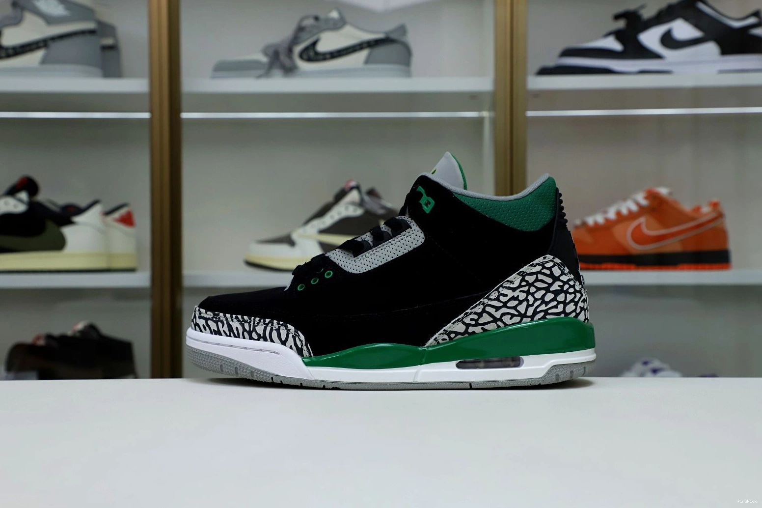 JORDAN AIR PINE GREEN 3 1005